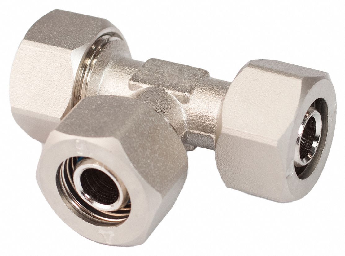 Compressed Air System Brass Compression Tube Fittings