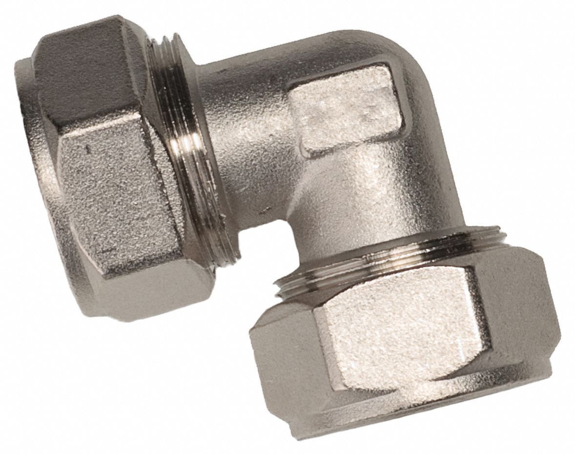 Compression Fitting Elbow: