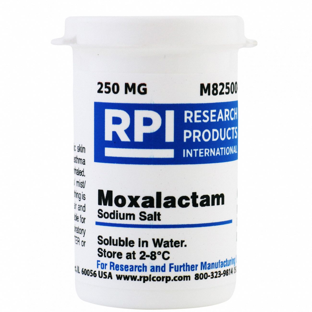 Antibiotics: 64953-12-4, 99% Purity, 250 mg Volume, Powder, Lab, C20H18N6Na2O9S, 564.44 g/mol