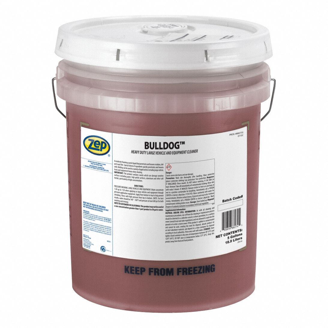 Vehicle Wash Bucket Red 5 gal Liquid
