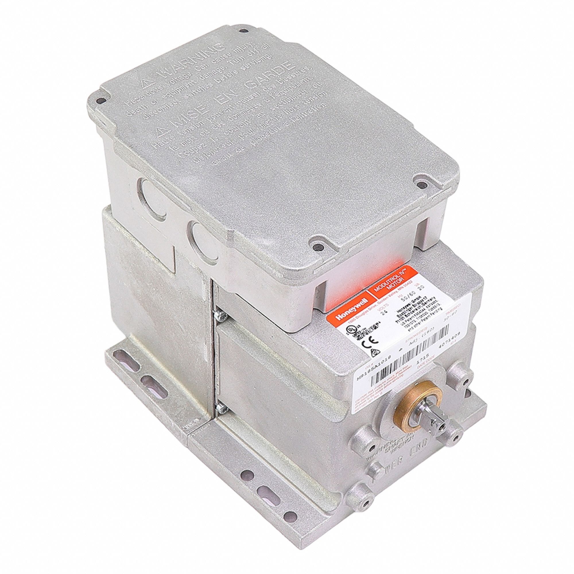 Electric Valve Actuator: Dampers/Valves, Proportional, Spring Return, 60 lb-in, 24V AC, NEMA 3