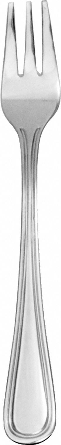 Oyster/Cocktail Fork: Madrid, 18/0, Stainless Steel, 5 1/8 in Overall Lg, Silver