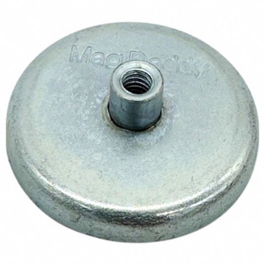 MAG DADDY, #6-32 Thread Size, Female Threaded, Magnet Mount - 809NK1 ...