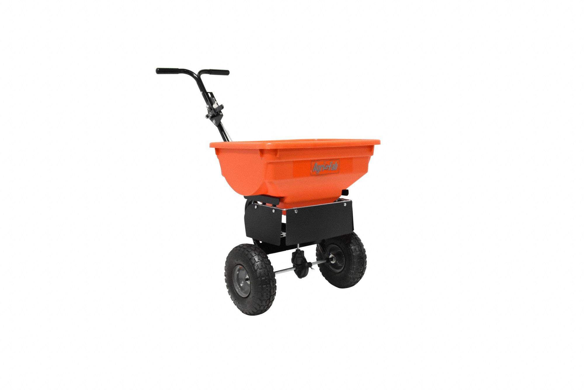 Push Spreader Red 85 lb Cap. Steel