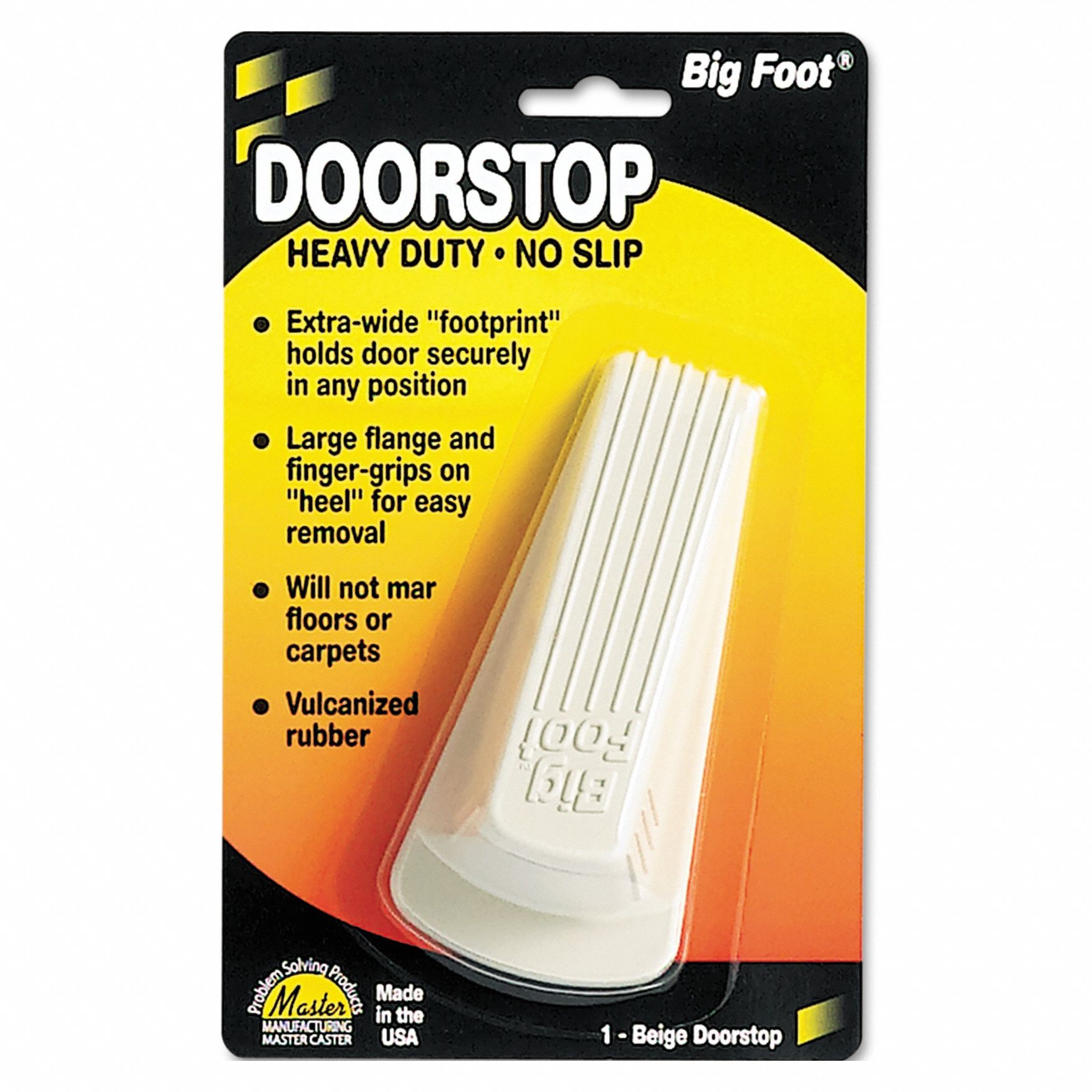 Doorstop, Nonslip Rubber,