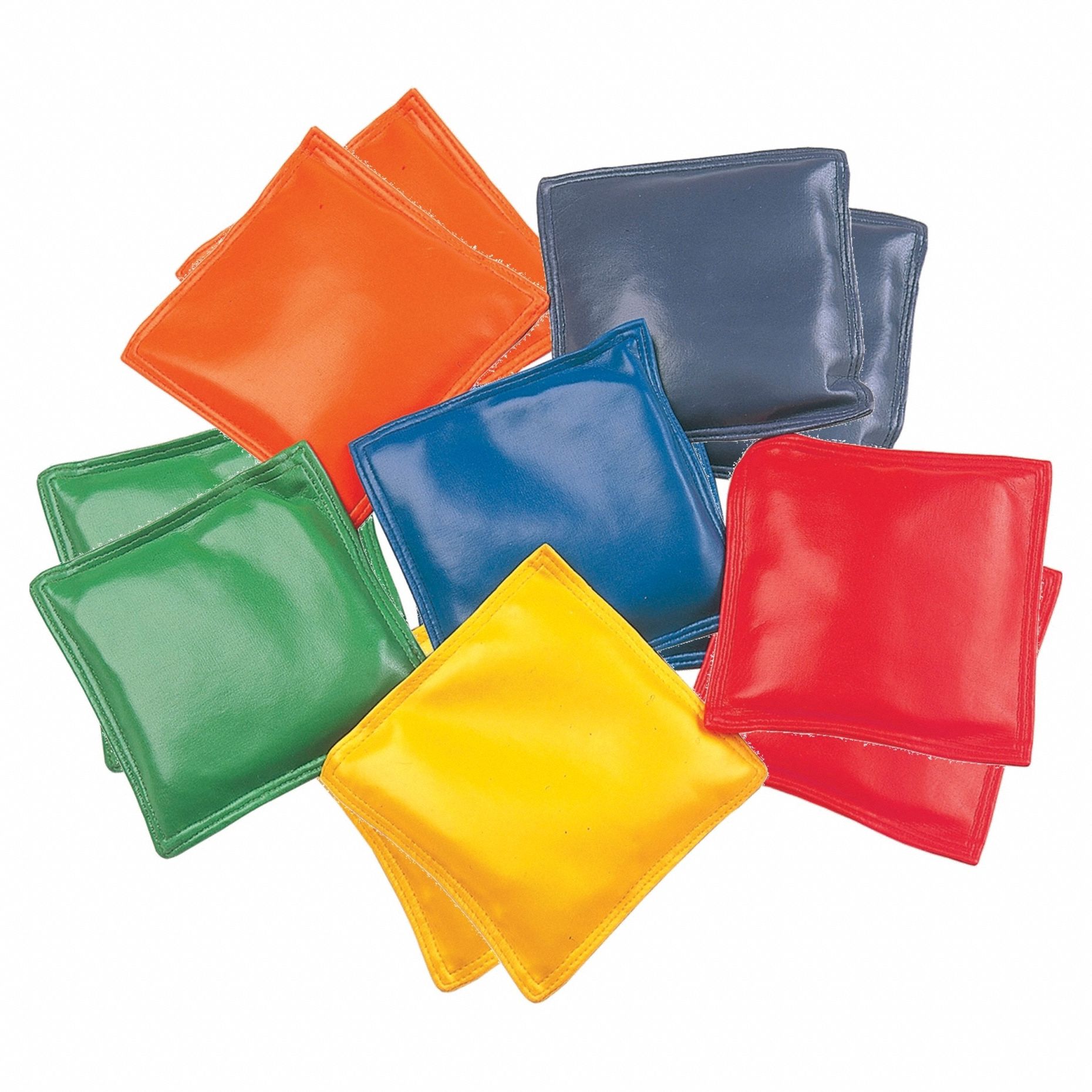 CHAMPION SPORTS, 4 in Game Piece Lg, Blue/Green/Orange/Purple/Red