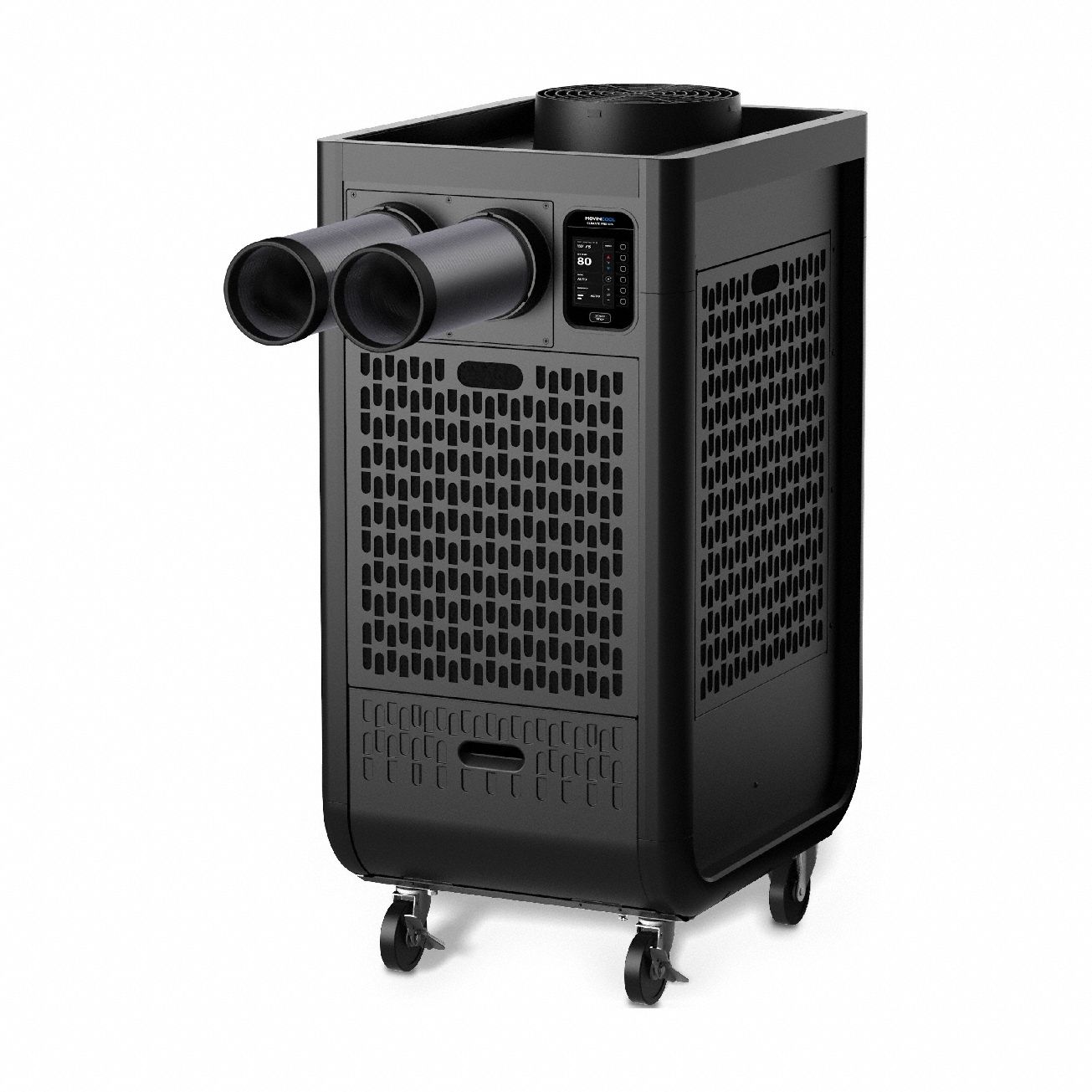 Portable Air Conditioner: 450 sq ft – 550 sq ft, 13, 200 BtuH, 115V AC, Cooling Only