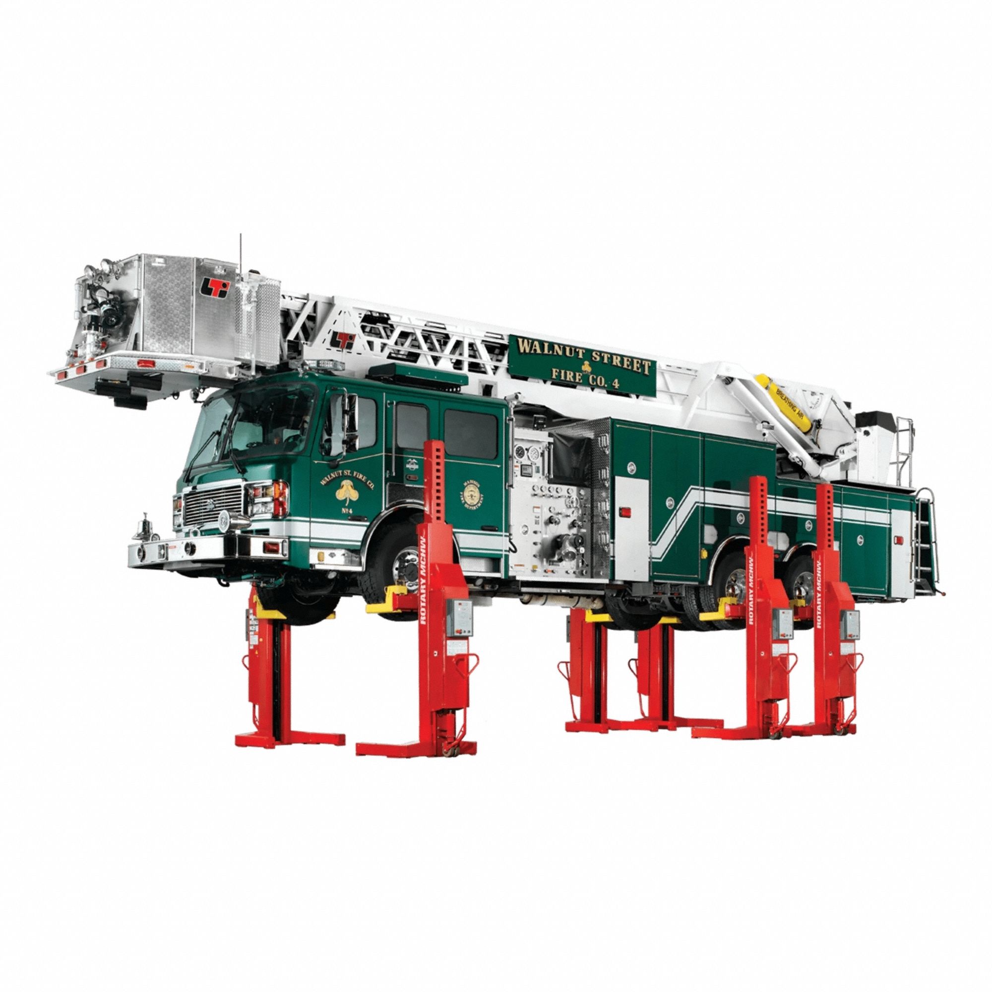 Vehicle Lift System: 9 ton Load Capacity, 69 in Max Lift Ht, 0 in Min Lift Ht, 24V, PK