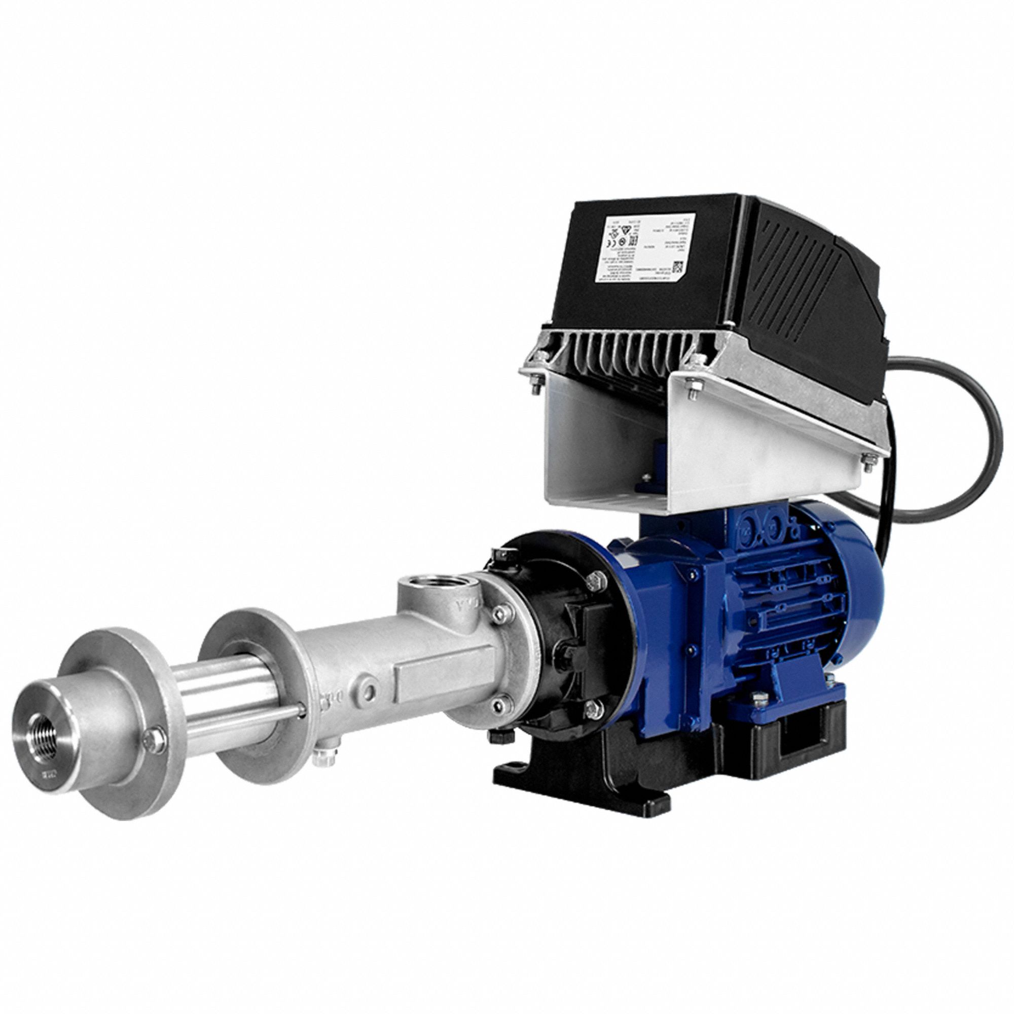 Progressive Cavity Pump: Progressive Cavity Pump, 140 psi Max. Discharge Pressure, Viton, NPT