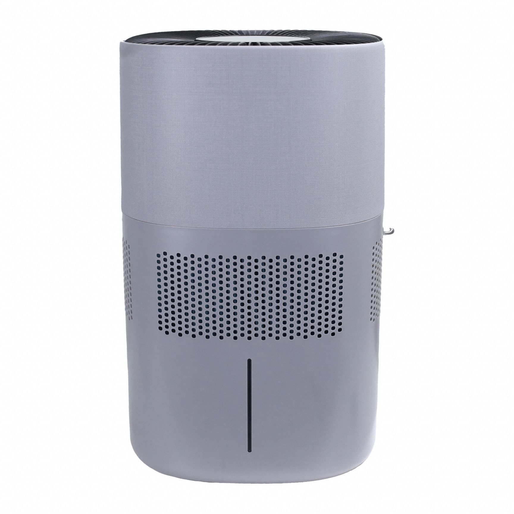 Portable Humidifier: Evaporation, 3.2 gal Daily Humidification Output, Cool, Tabletop Housing, Gray