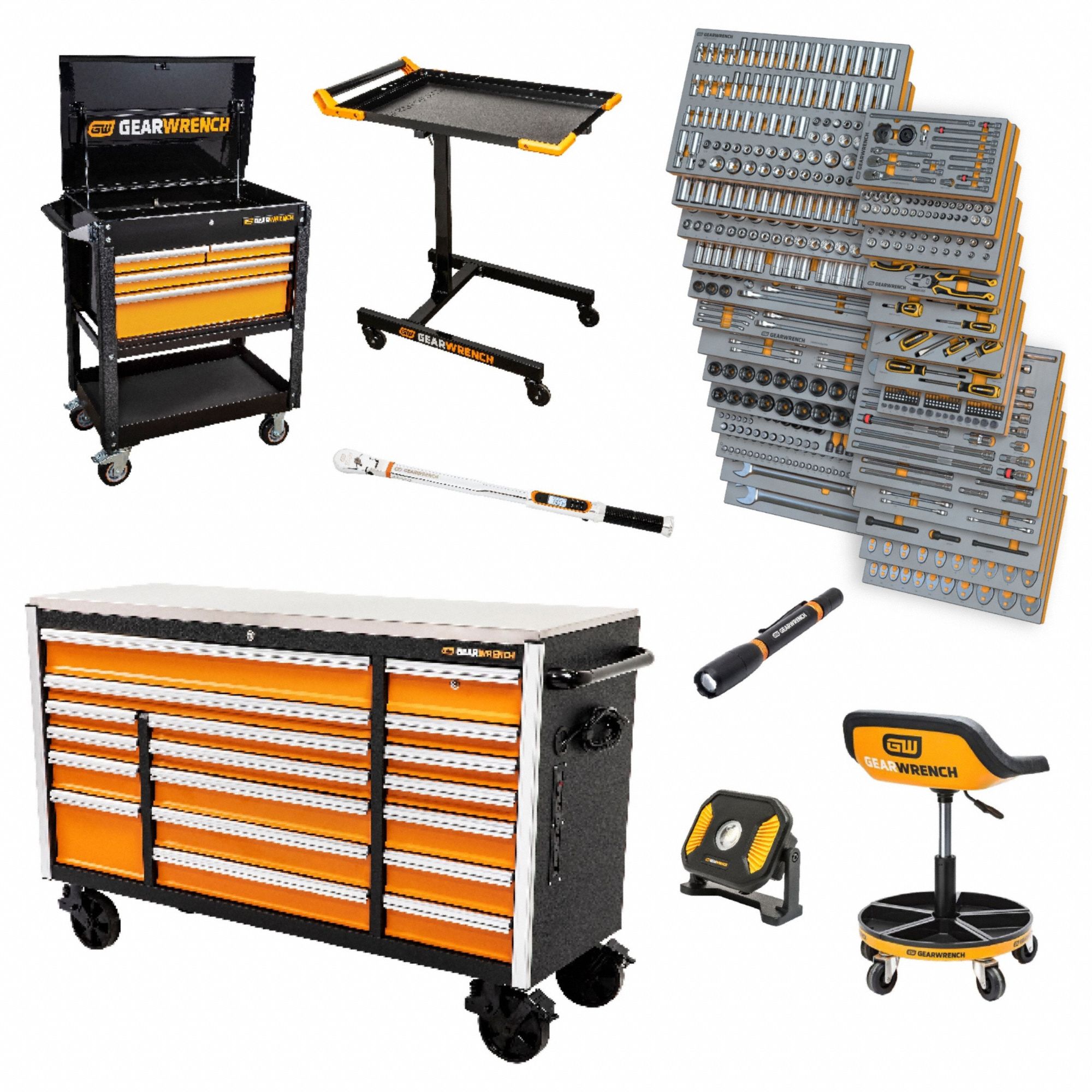MTS IN MODULAR TRAYS,W/STORAGE,1268 PC