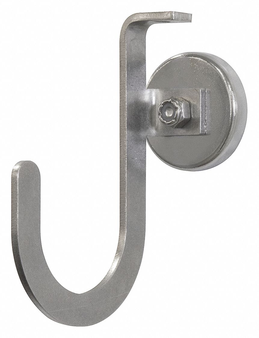 UNIVERSAL J-HOOK MAGNET, 42 LB CAP