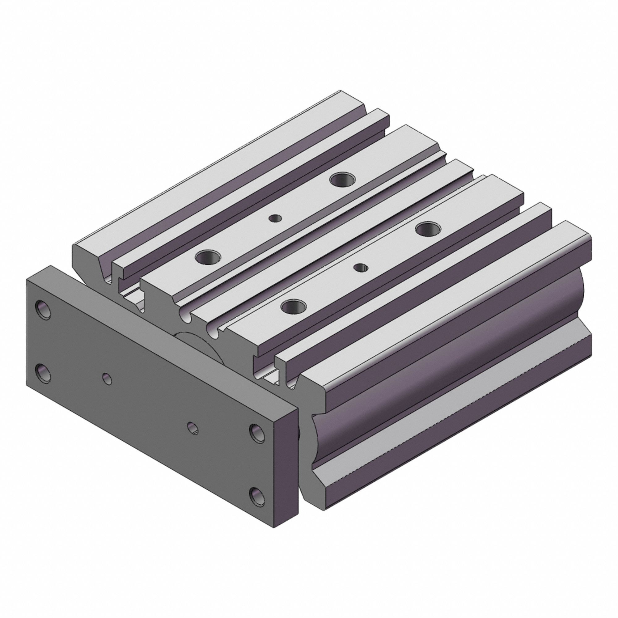 SMC, 20 mm Bore Dia, 25 mm Stroke Lg, Guided Cylinder - 201M40|MGPM20 ...