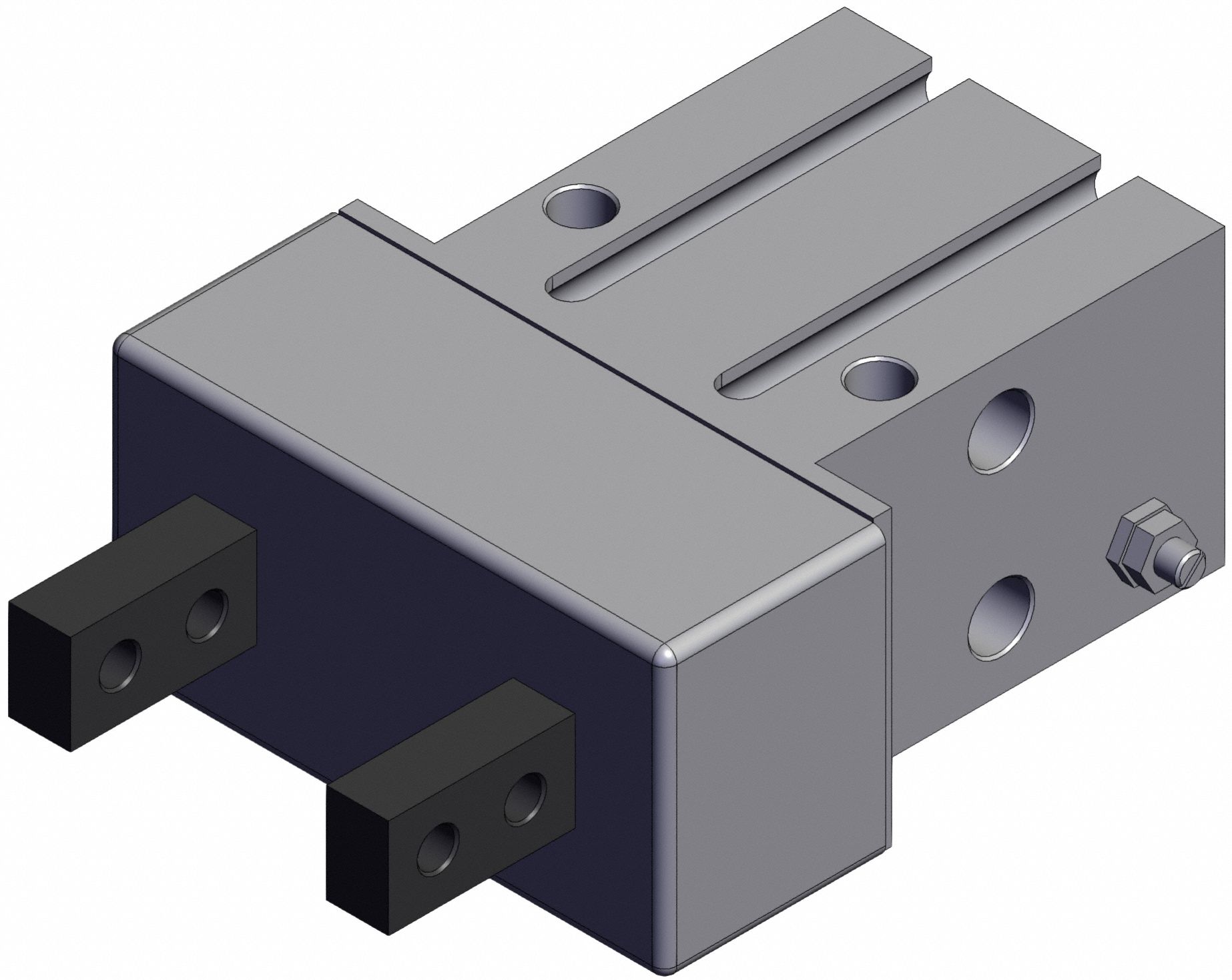 Parallel Gripper: 6 mm Stroke Lg, 15 psi to 87 psi, 87 psi Max Op Pressure, 15 psi Min Op Pressure