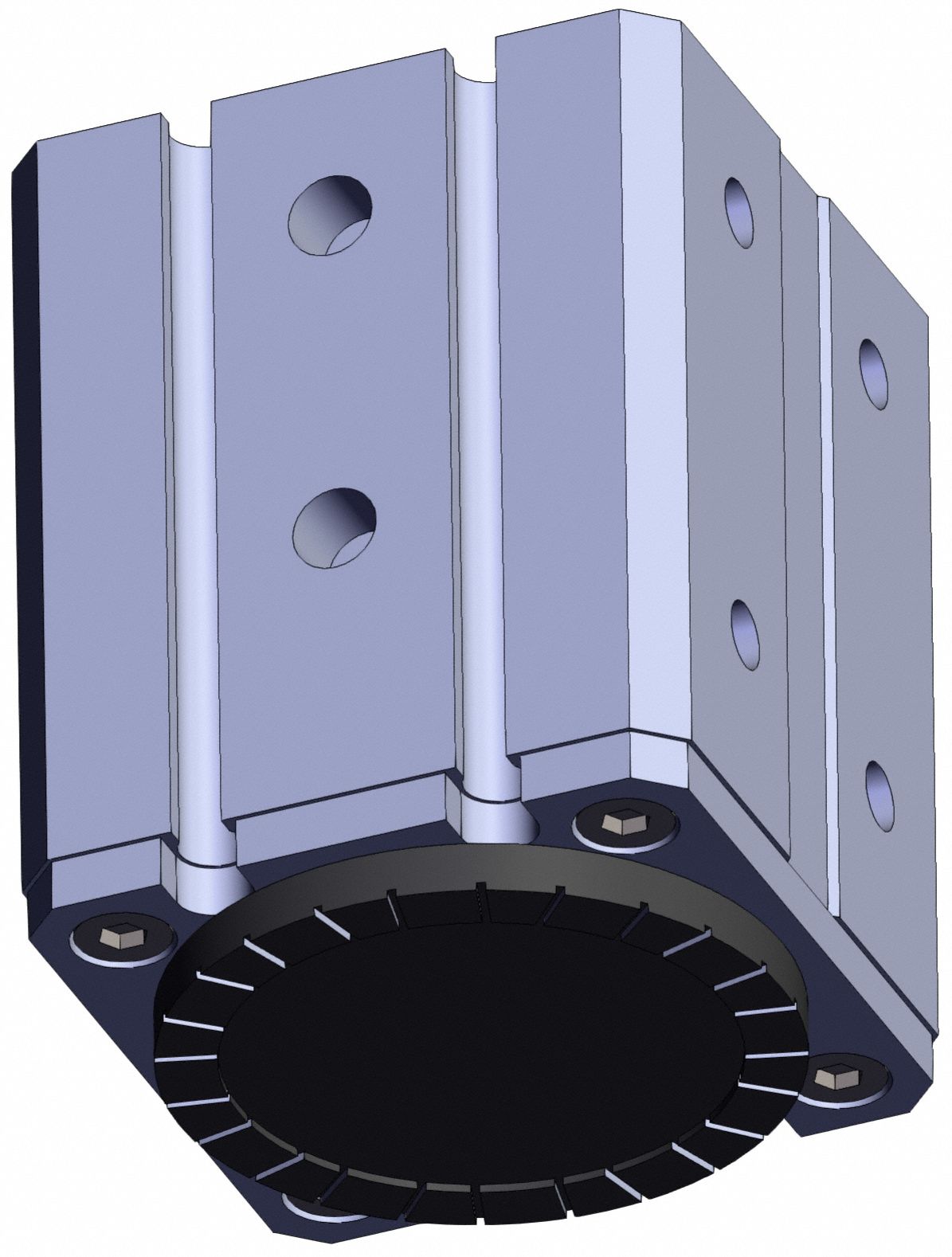 Magnetic Gripper: MHM, MetricM5 x 0.8, Max. 200 N Holding Force, 40 mm Overall Wd