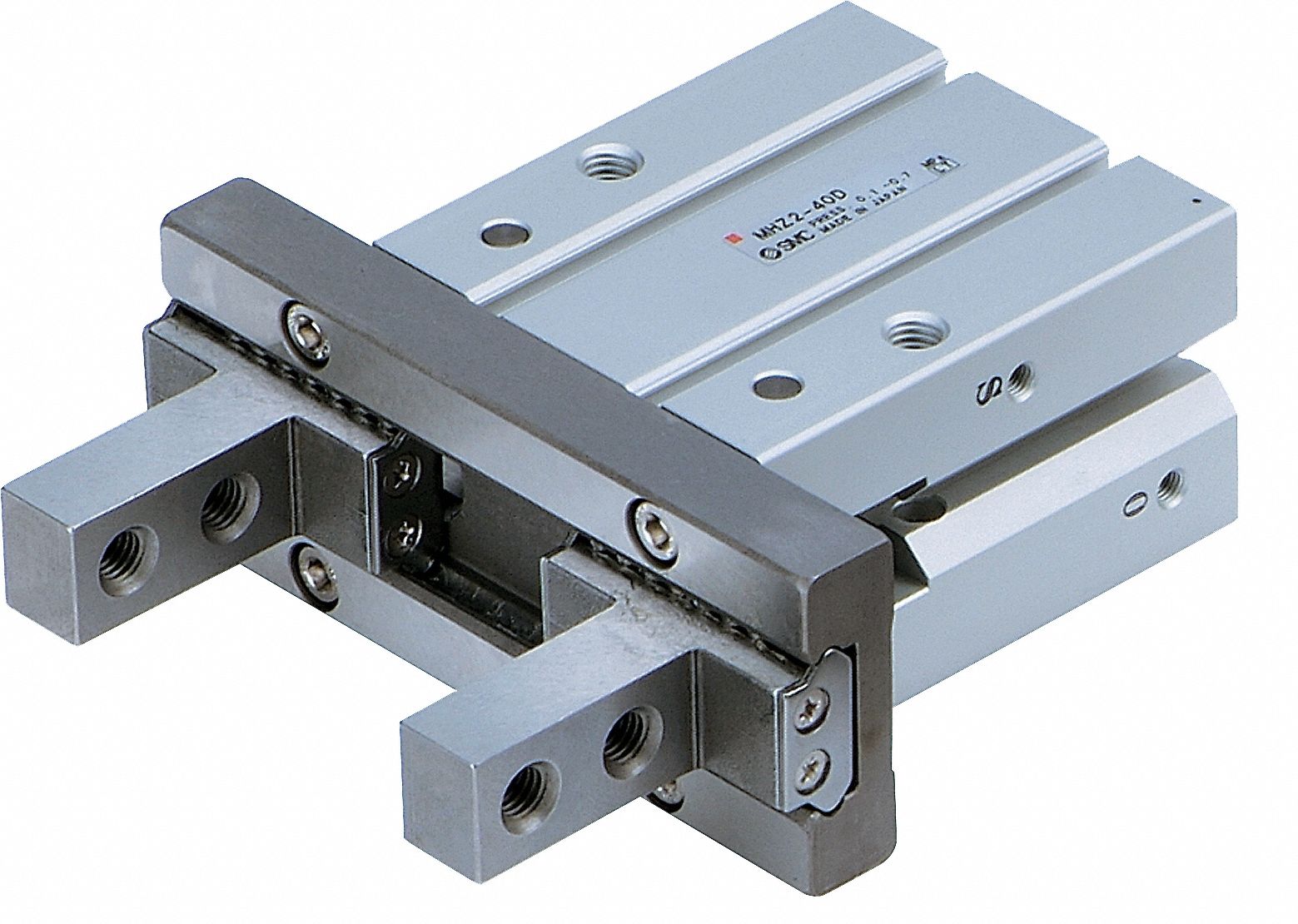 Air Gripper: 22 mm Stroke Lg, 14.5 psi to 101.5 psi, 101.5 psi Max Op Pressure, 97 mm Overall Lg