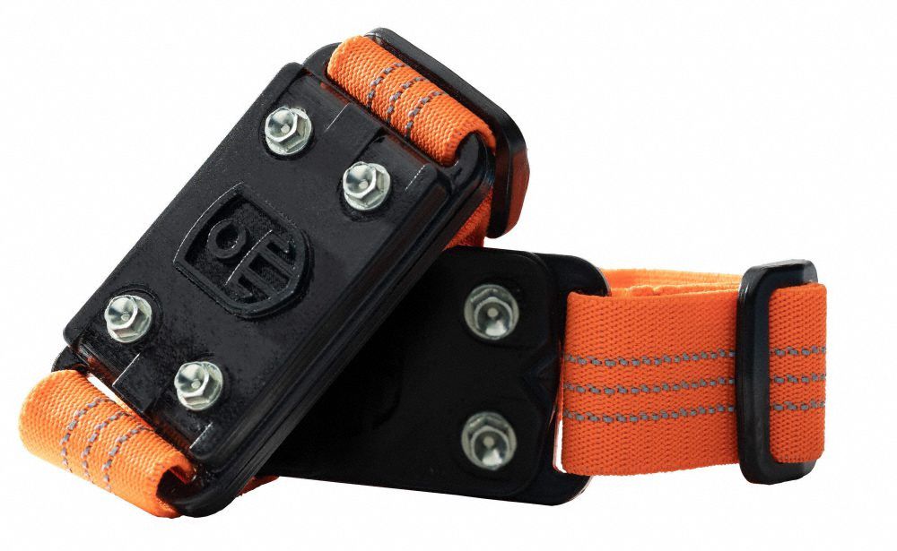 Traction Device: Traction Device, 4 to 14 For Shoe Size, 1 3/4 in Overall Wd, Nylon, 1 PR