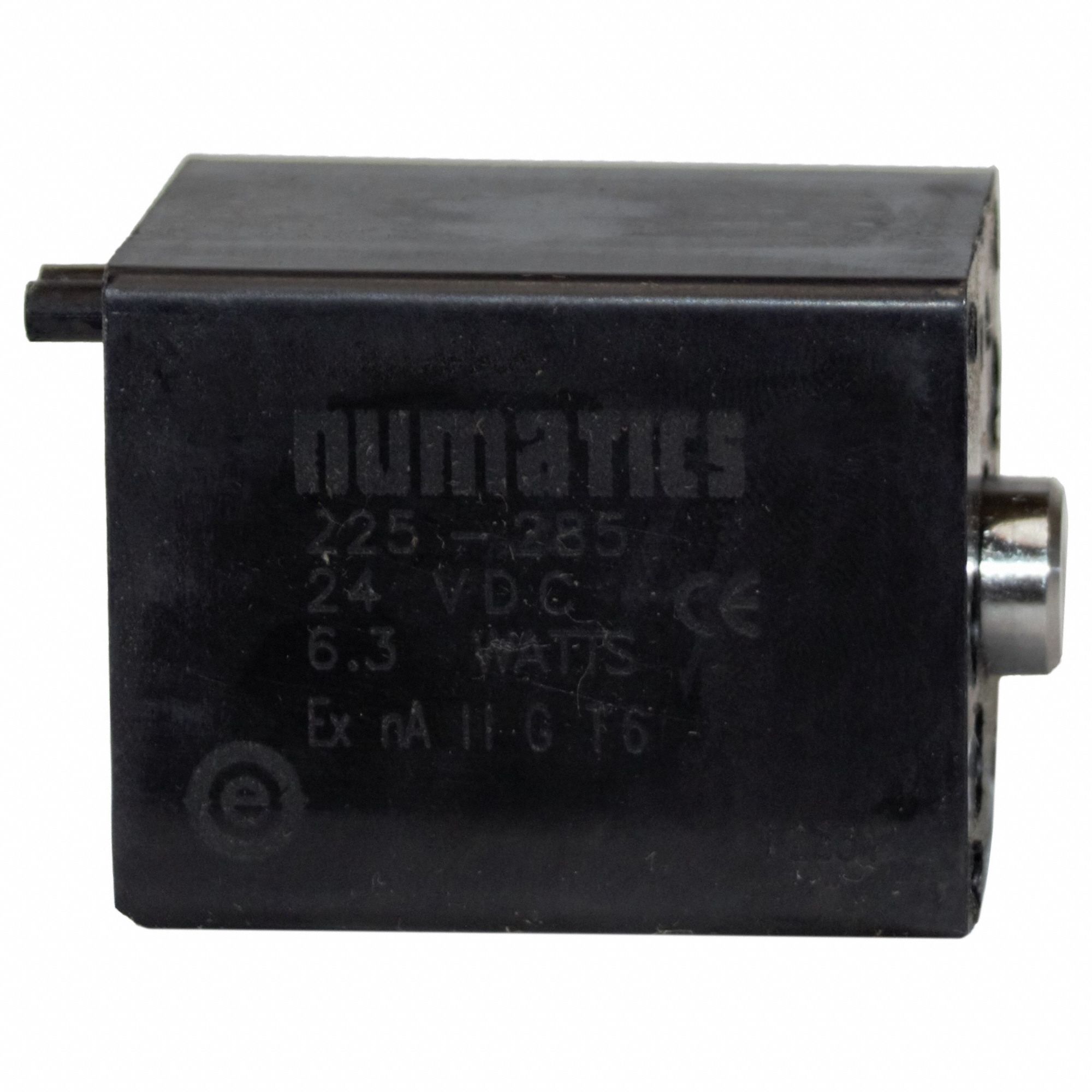 Solenoid Coil: 24V DC, 225-285, Compatible Series Mark 8, Plug-In