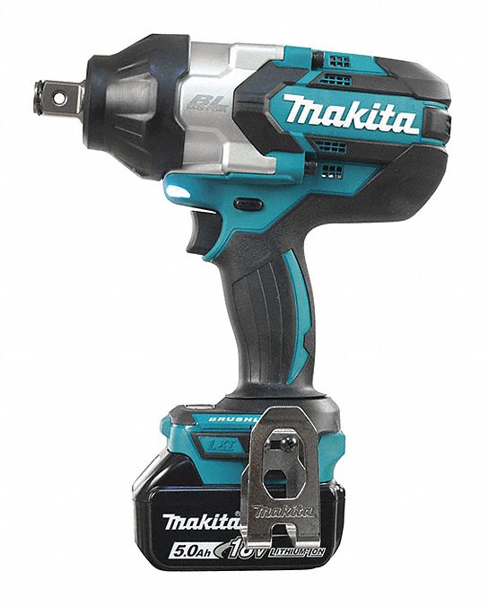 MAKITA IMPACT WRENCH, CORDLESS, 18V DC, ERGONOMIC SOFT GRIP, ¾ IN