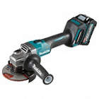 ANGLE GRINDER KIT, CORDLESS, 40V, 5 IN, THUMB SWITCH, ELECTRIC BRAKE, SOFT START, 8500 RPM