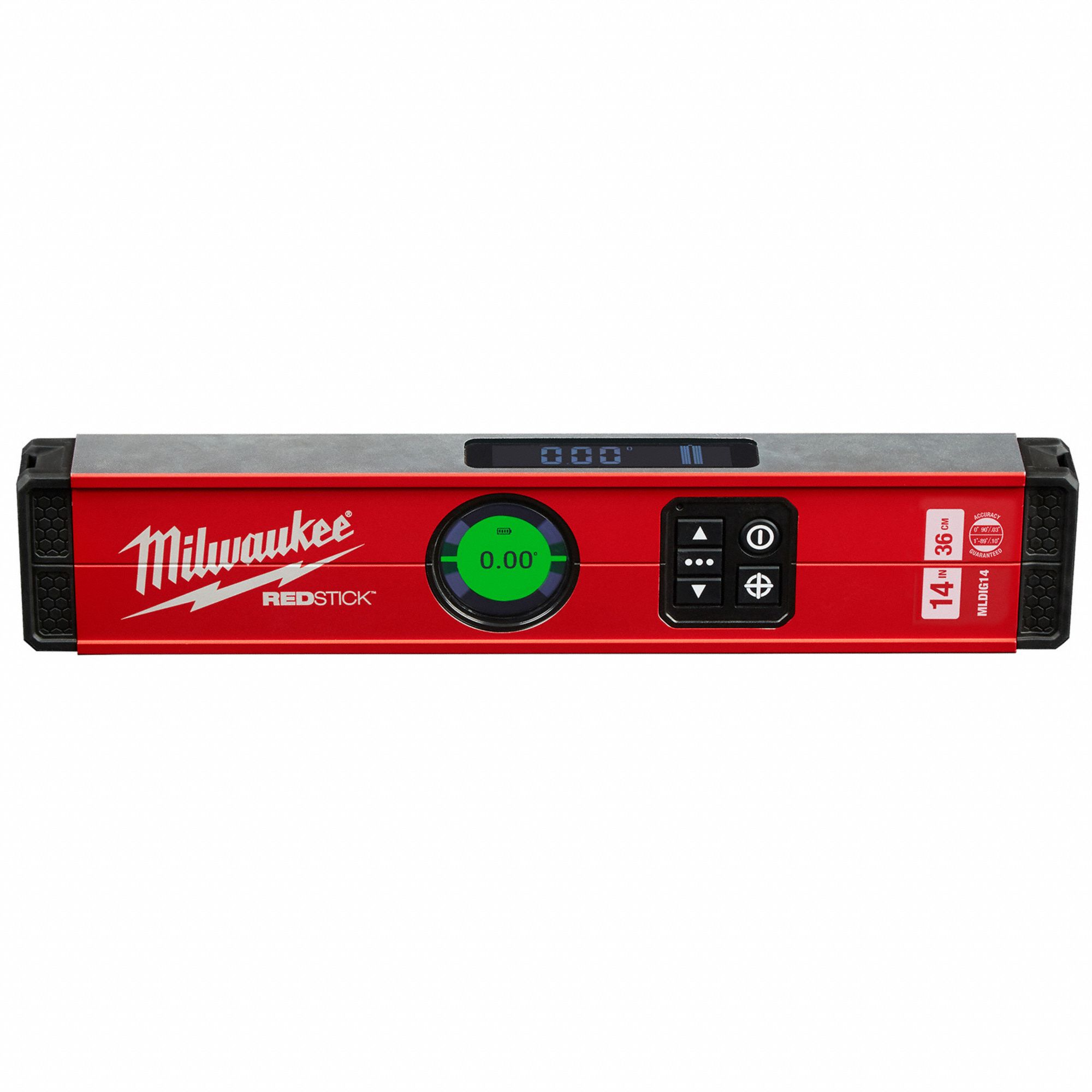 MILWAUKEE, 360° 360°, Includes Batteries, Digital Level 490Z19