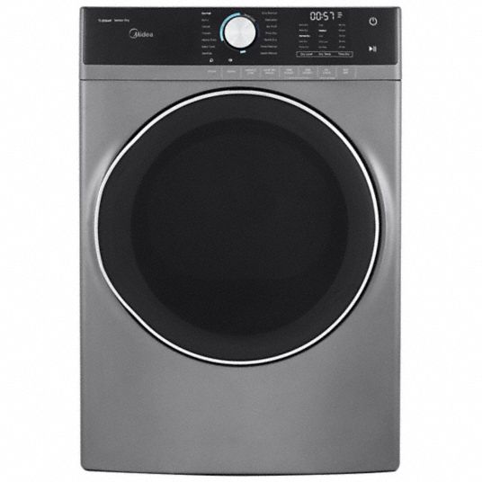 MIDEA, Electric, Stainless Steel, Dryer 794GD5MLE52S7AGS Grainger