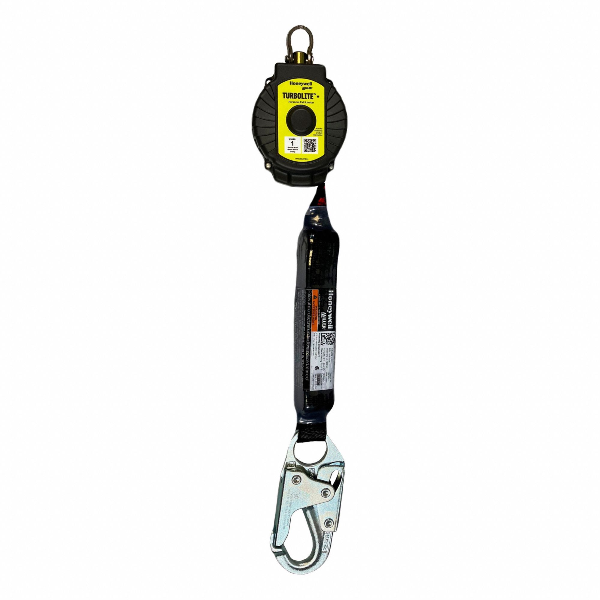 TURBOLITE+ PERSONAL FALL LIMITER, STEEL, 11 FT, 420 LB WEIGHT CAPACITY