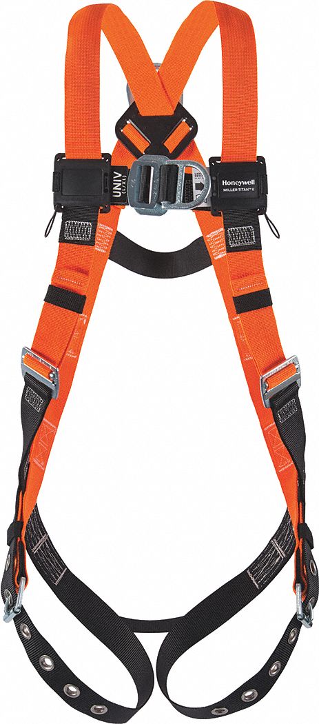 HONEYWELL MILLER, Climbing, Vest Harness, Full Body Harness - 19Z120 ...