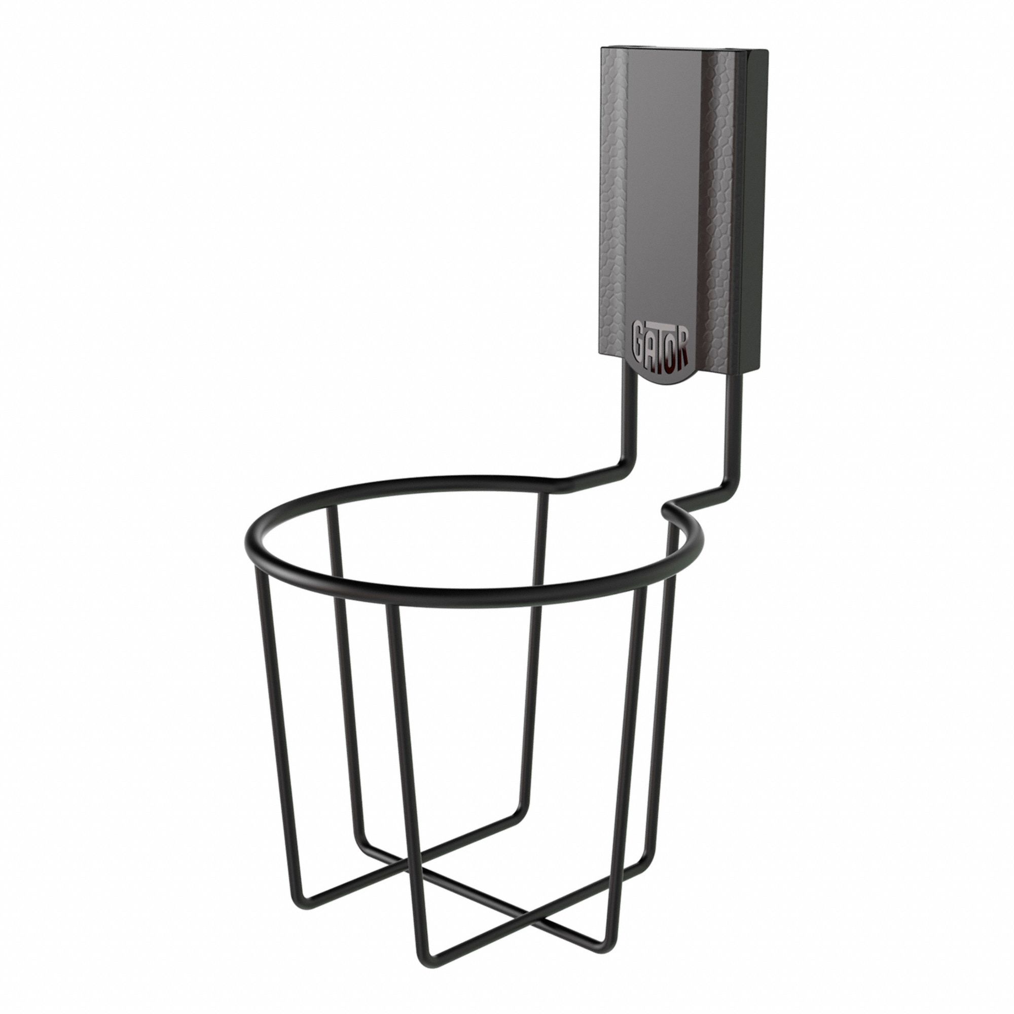 CUP HOLDER,BLACK,STEEL