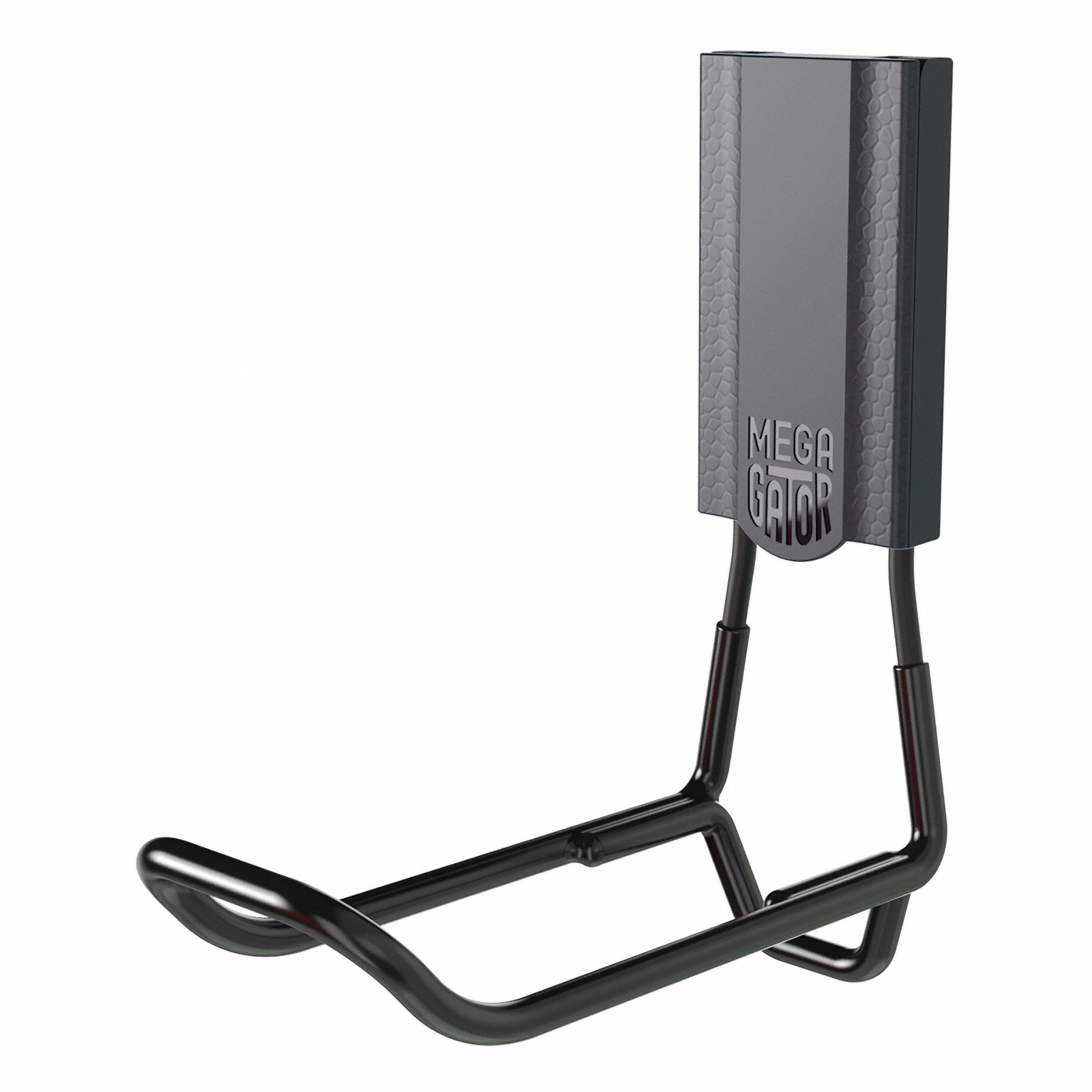 CROCHET FERME, NOIR, ACIER