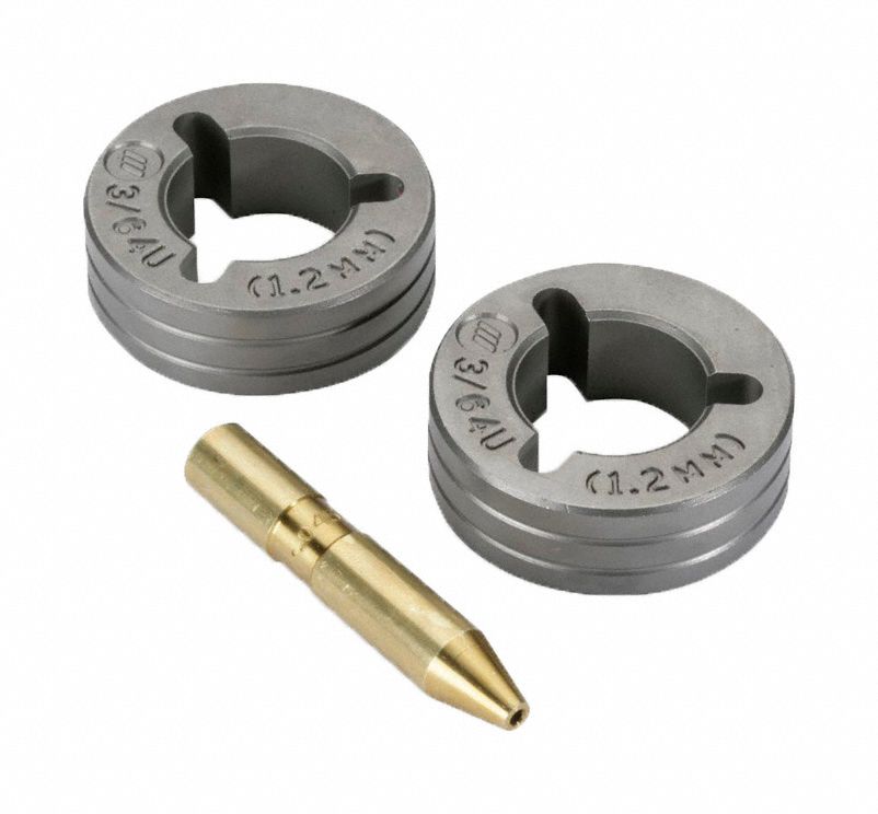 ENSEMBLE ROULEAU D'ENTRAÎNEMENT, 0,047PO, POUR L'ALIMENTATION DE FILS EN ALUMINIUM OU SOUPLES