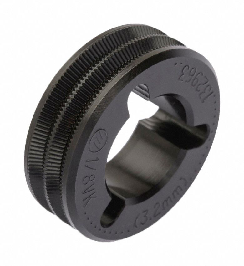 DRIVE ROLL, 1/8 IN, FOR USE WITH HARD-SHELLED CORED WIRES