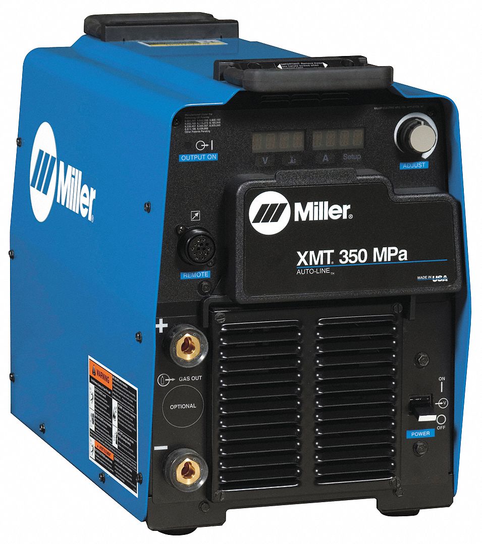 XMT 350 SERIES MULTIPROCESS WELDER, AL/SPECIALTY METALS/STAINLESS STEEL/STEEL, FLUX-CORED