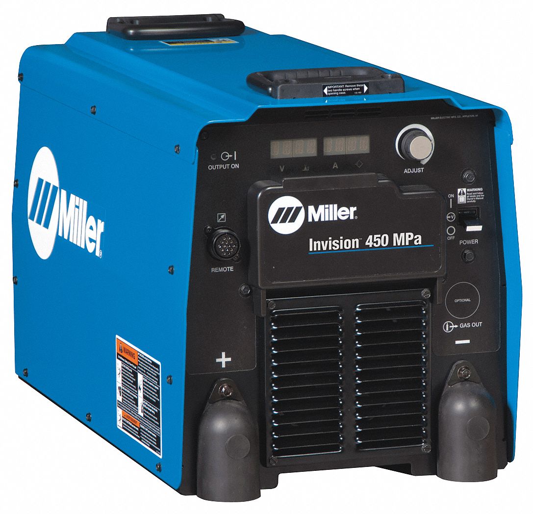 INVISION 450 SERIES SYNERGIC WELDING SYSTEM, AL/SPECIALTY METALS/STAINLESS STEEL/STEEL, 1/16 IN
