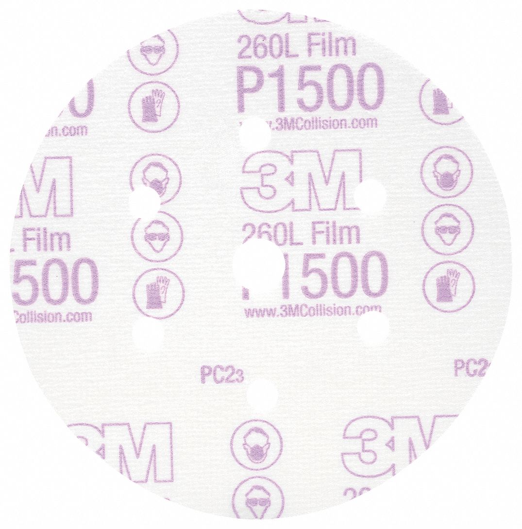 DISC HOOKIT FILM FINISH P1500 6X6IN