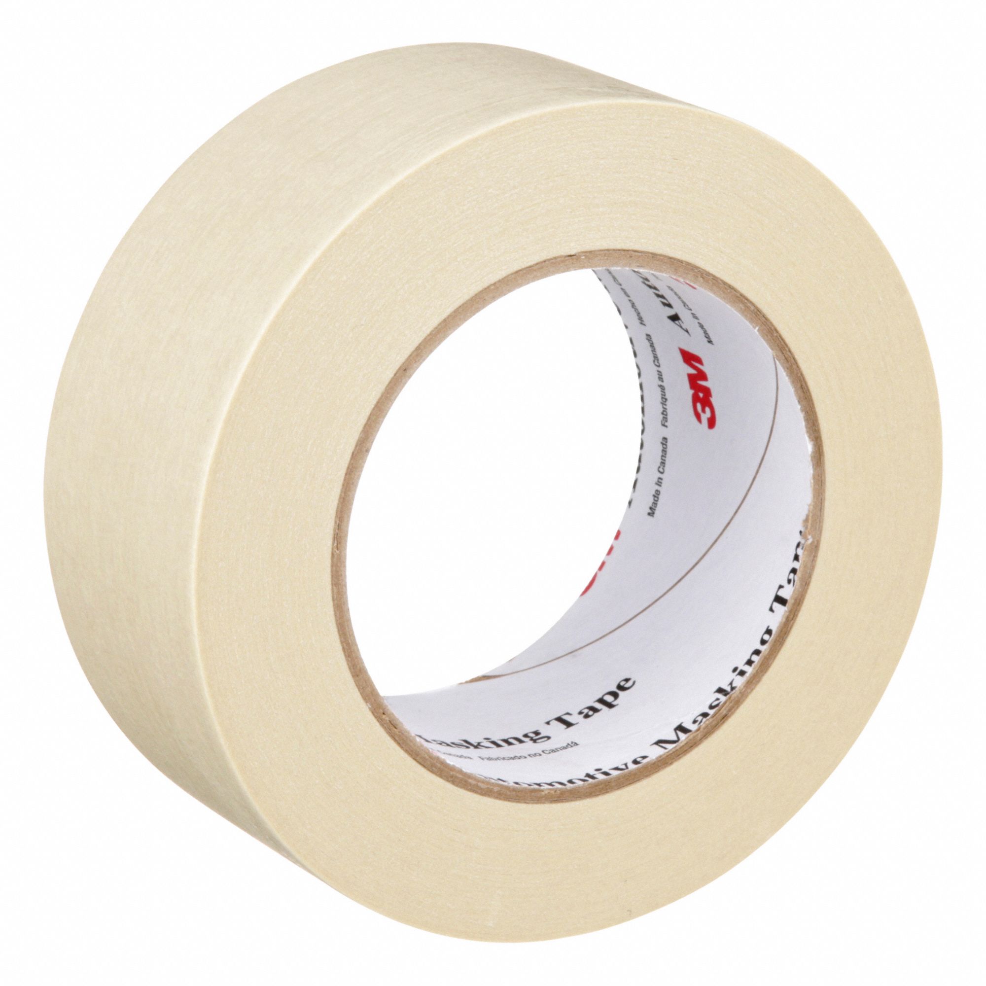 AUTOMOTIVE MASKING TAPE, 65 ° C MAX HEAT-RESIST, TAN, 55 M LENGTH X 48 MM WIDTH, CREPE PAPER