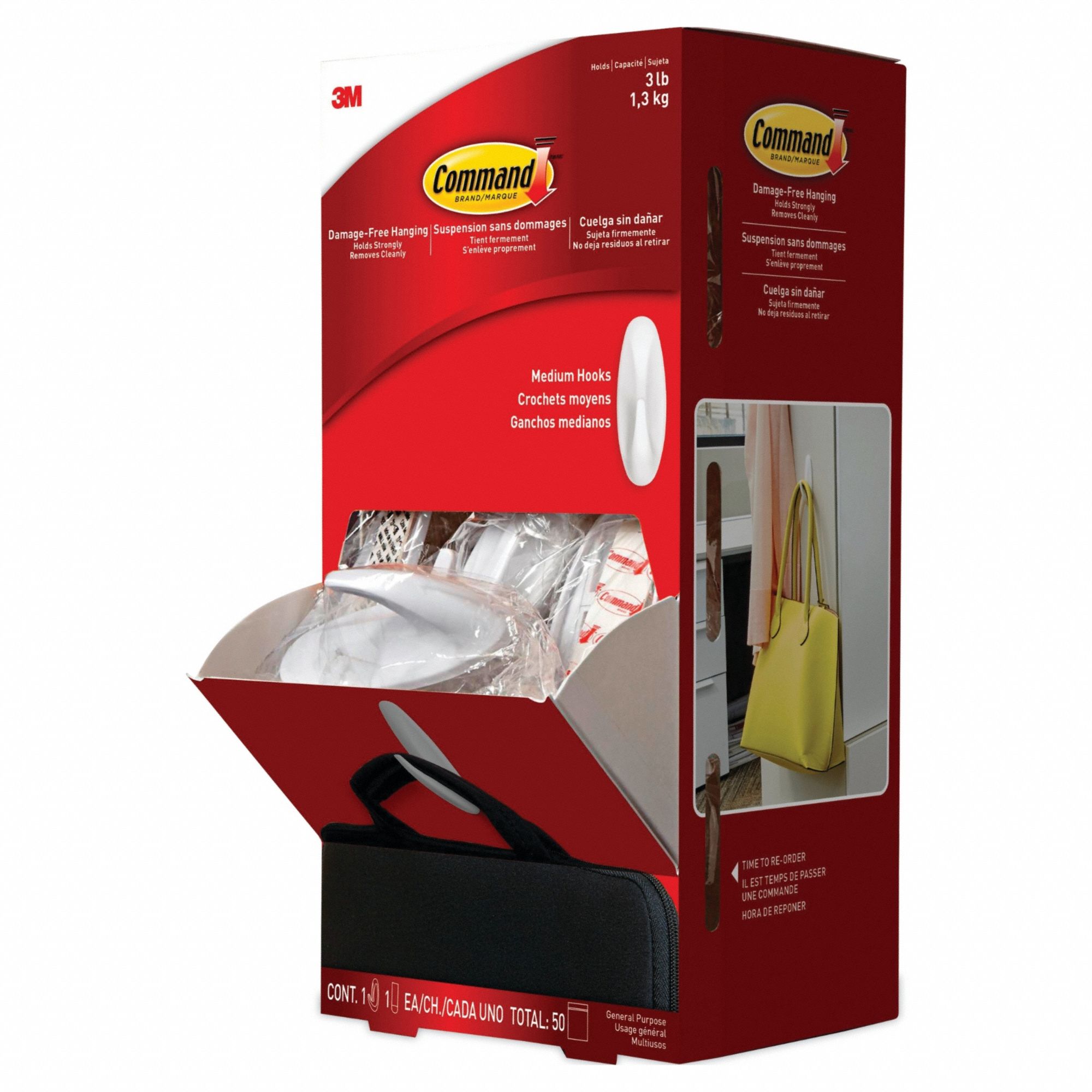 Hook, Medium, White,