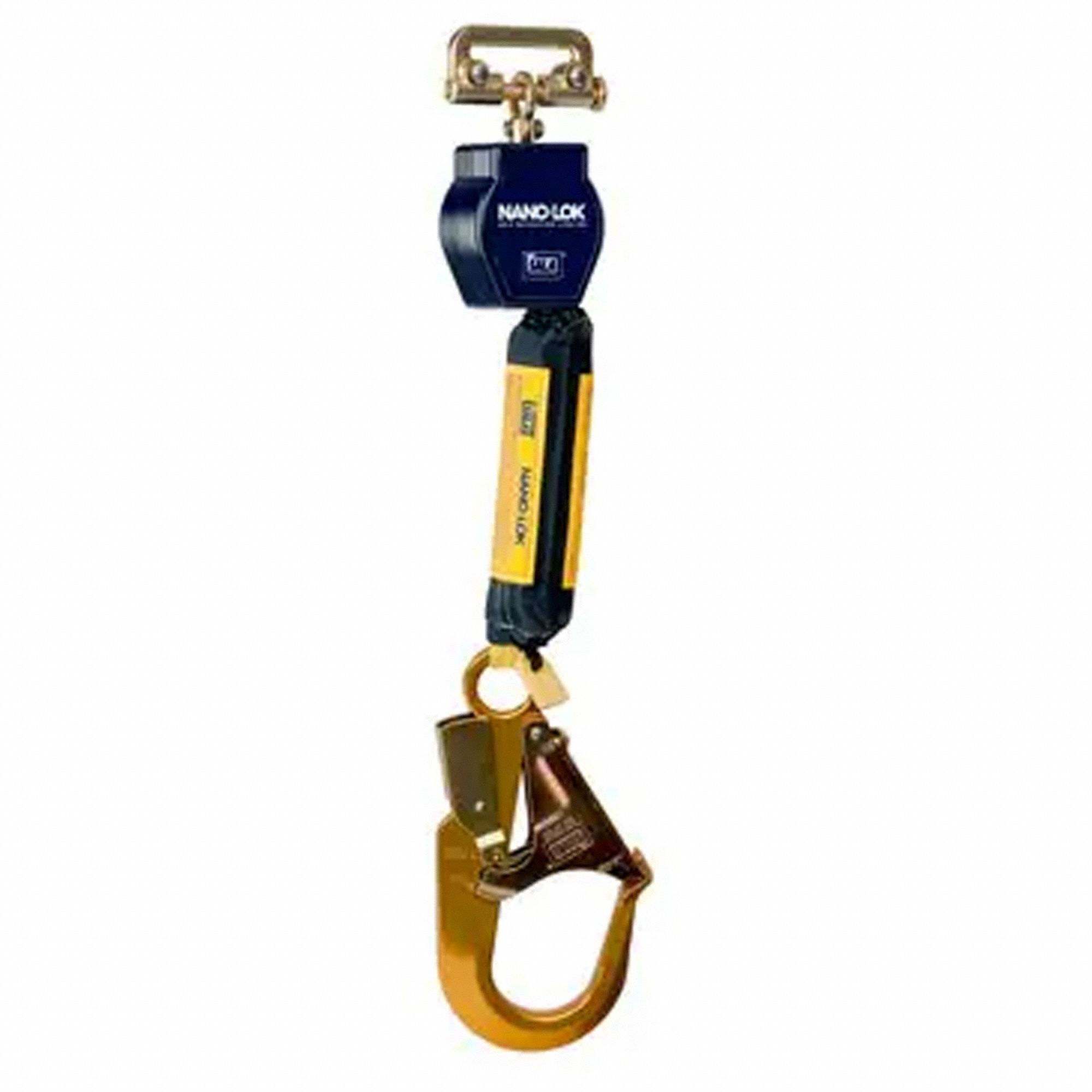 SELF-RETRACTING LIFELINE, CSA Z259.2.2-17, REBAR SNAP HOOK, 1 LEG, 6 FT, STEEL/POLYESTER/NYLON