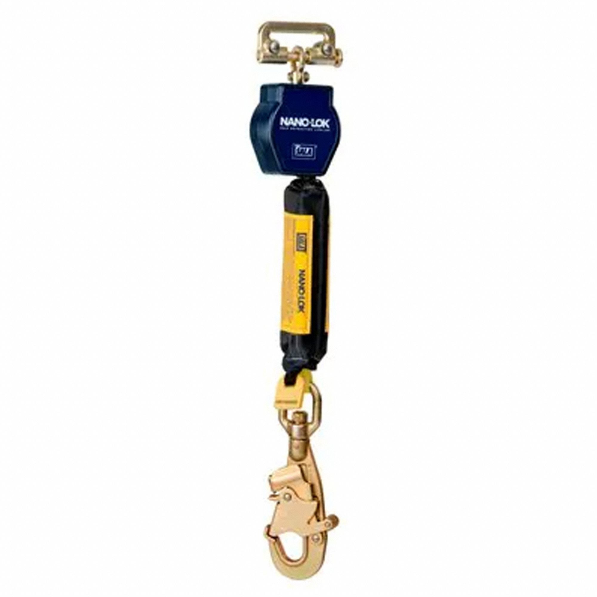 SELF-RETRACTING LIFELINE, CSA Z259.2.2-17, CARABINER, 1 LEG, 6 FT, ALUMINUM/POLYESTER/NYLON