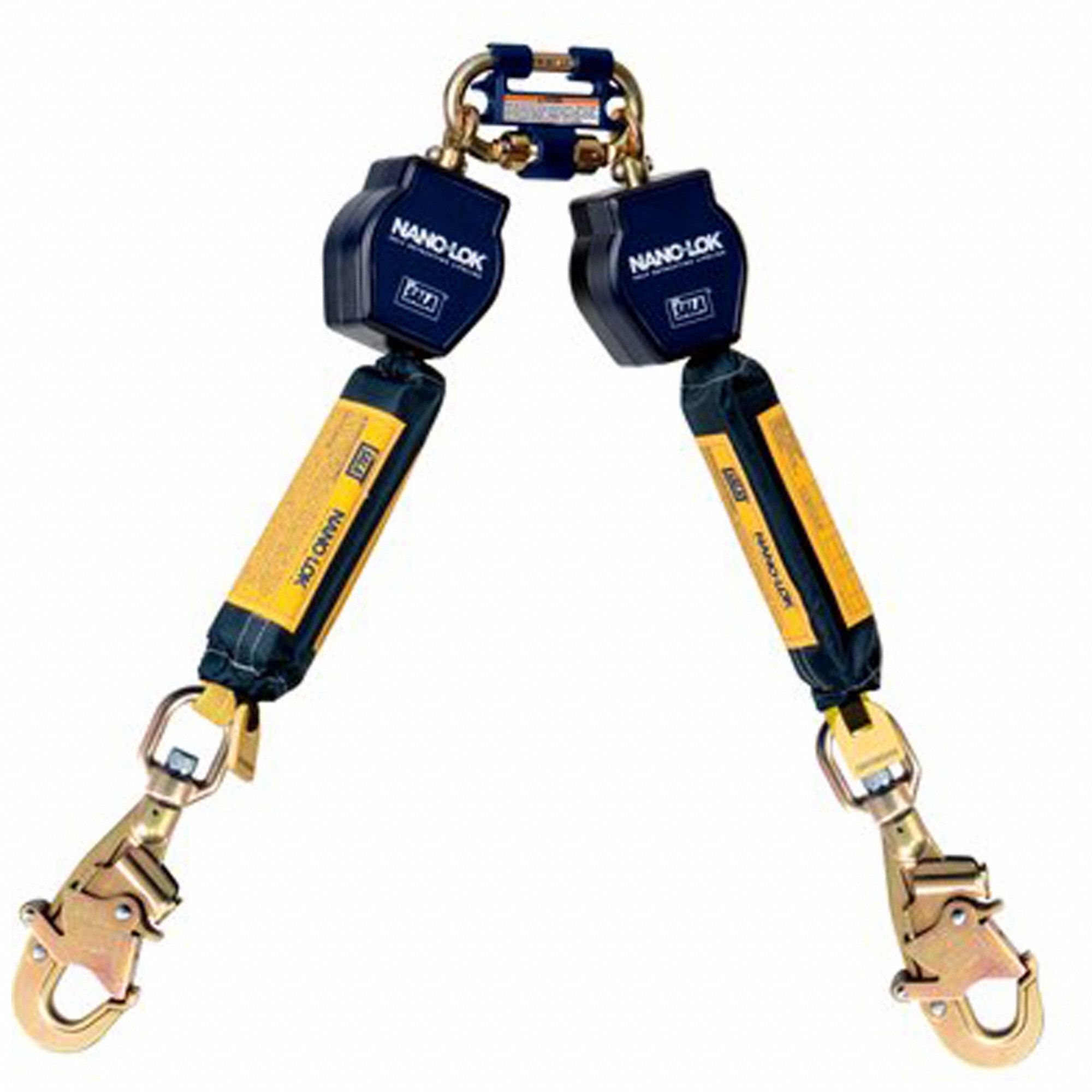 SELF-RETRACTING LIFELINE, CSA Z259.2.2-17, SWIVEL SNAP HOOK, 2 LEG, 6 FT, STEEL/POLYESTER/NYLON