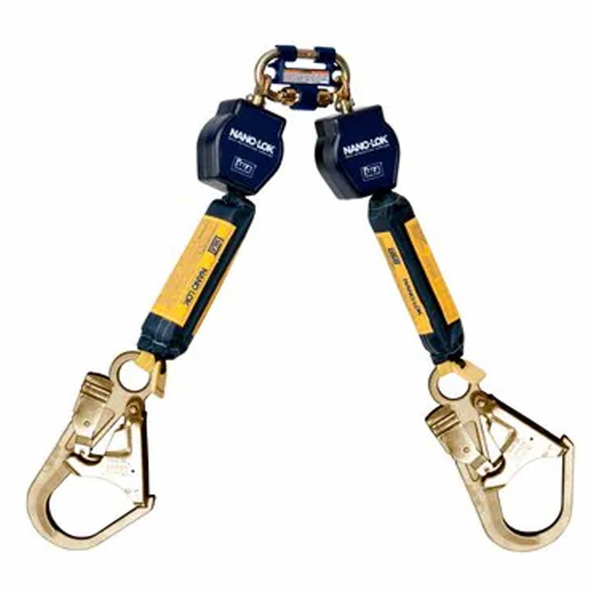 SELF-RETRACTING LIFELINE, CSA Z259.2.2-17, REBAR SNAP HOOK, 2 LEG, 6 FT, STEEL/POLYESTER/NYLON