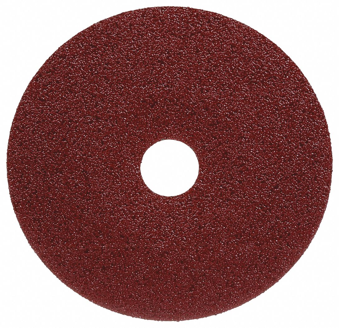 DISQUE DE PNÇ,SÉRIE 3M PRECISION,GRAIN 80,12 000 TR/MIN,BORDEAUX,5 X 7/8 PO,FIBR CÉR