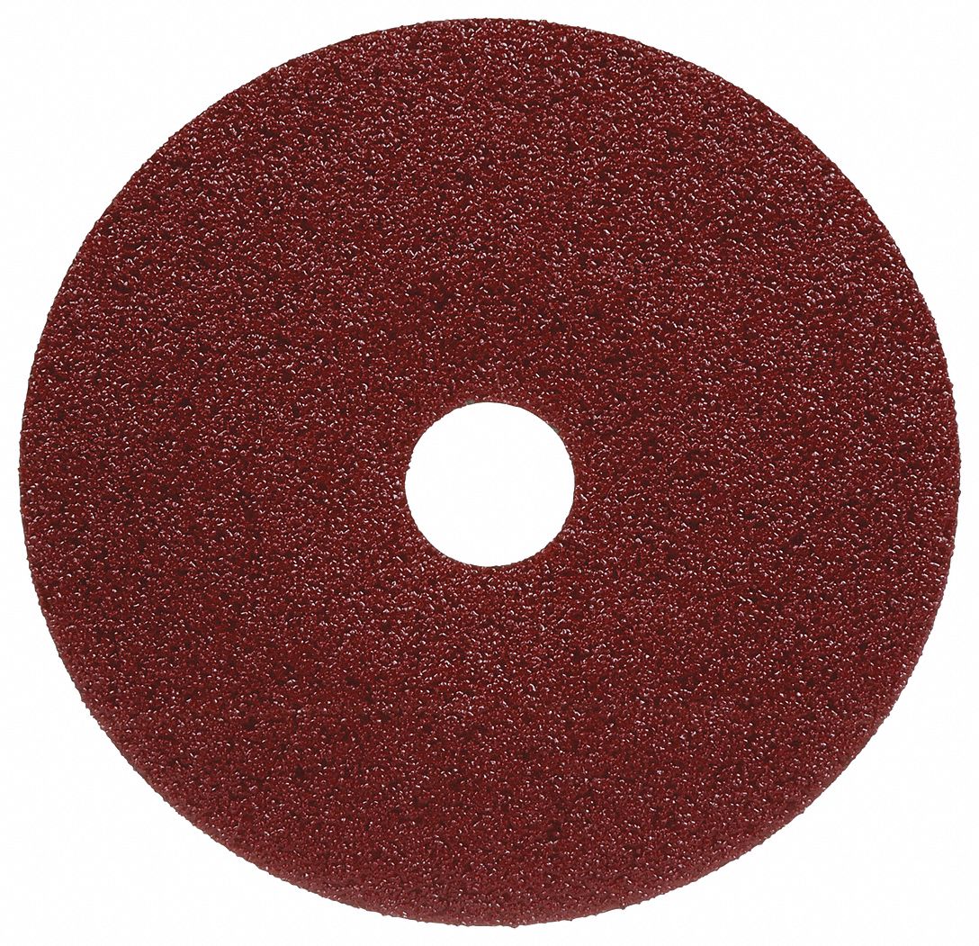 SANDING DISC , SERIES 3M PERCISION, 80 GRIT, RPM 13300, MAROON, 4 1/2 X 7/8 IN, CERAMIC FIBRE