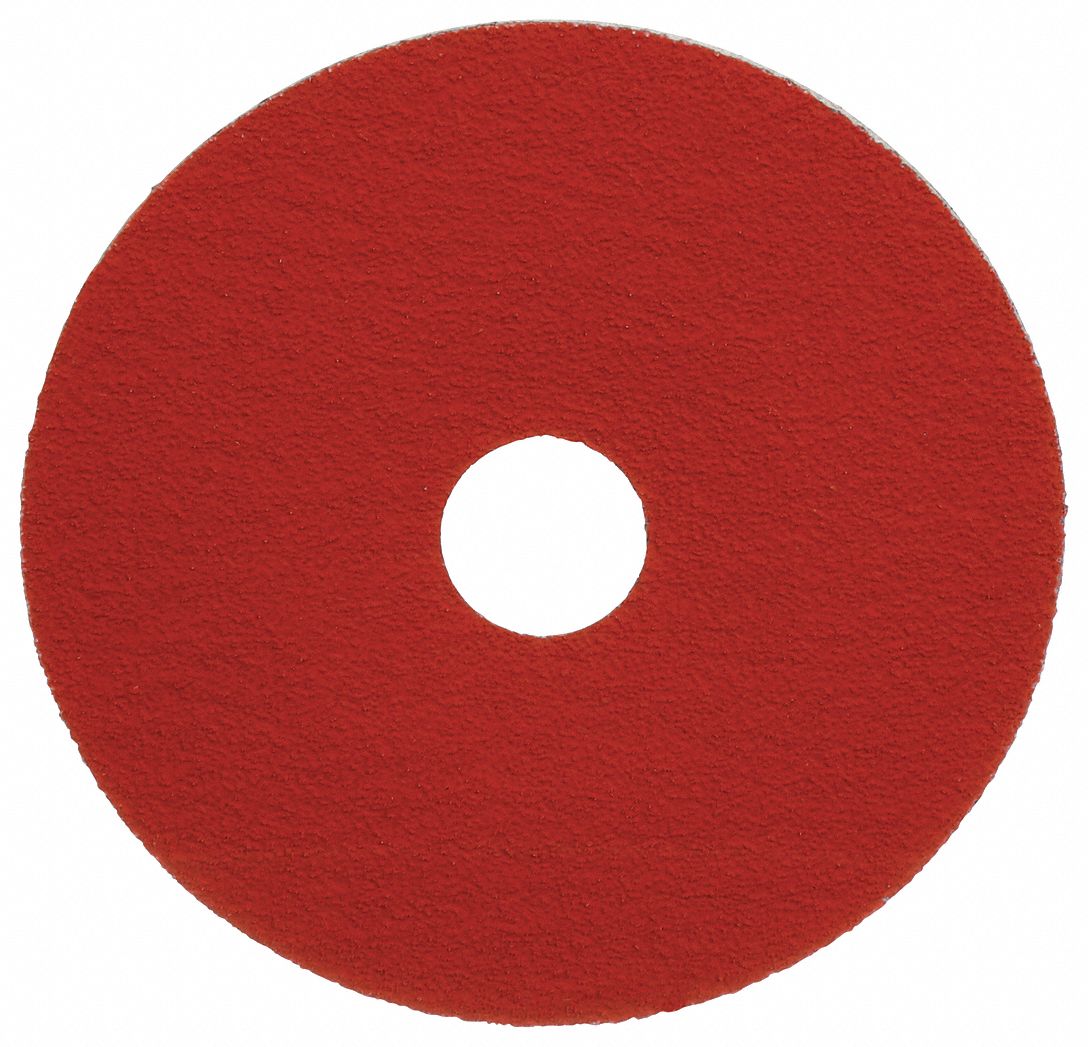 SANDING DISC , SERIES 3M PERCISION, 80 GRIT, RPM 13300, ORANGE, 4 1/2 X 7/8 IN, CERAMIC FIBRE