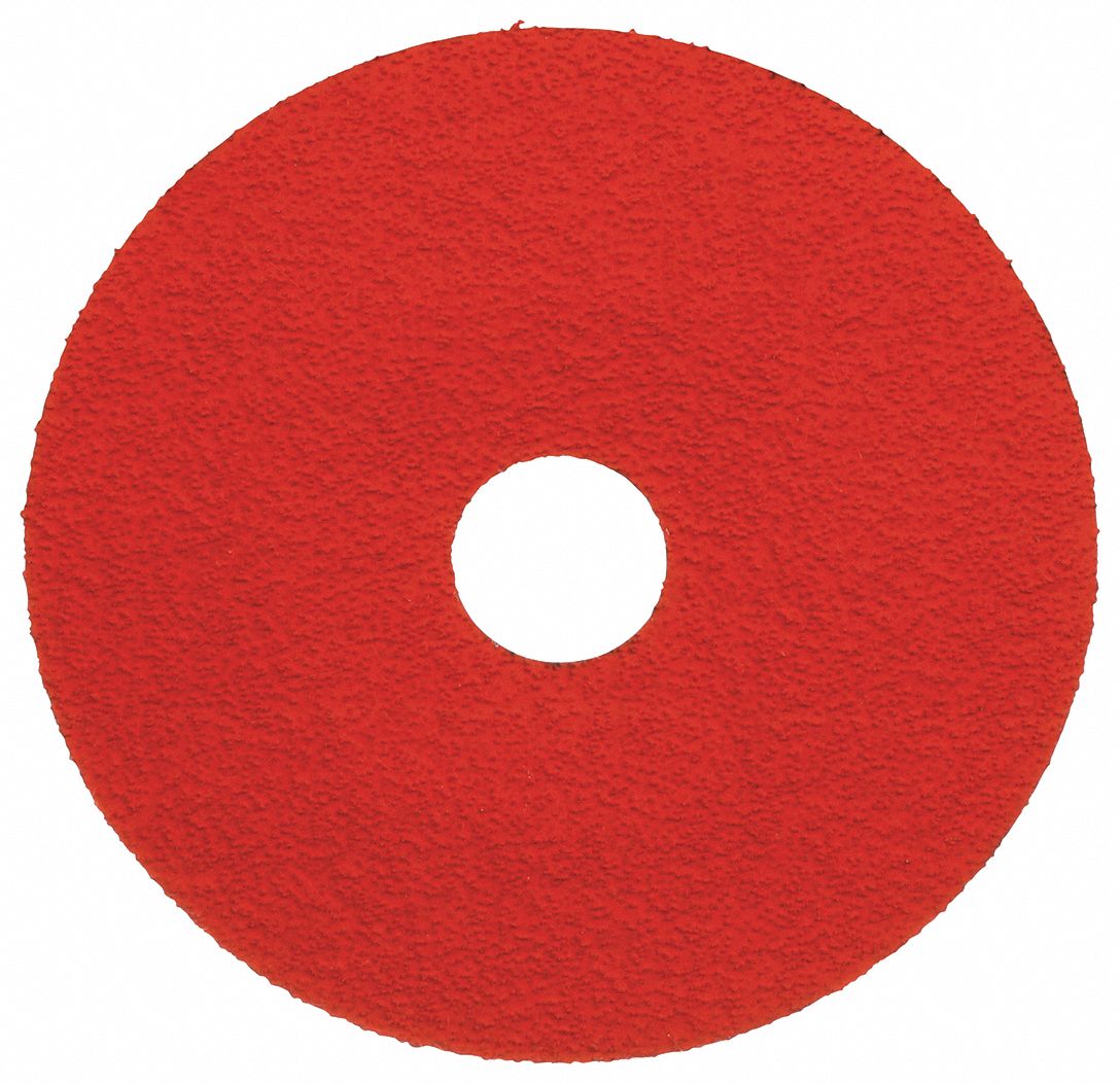 SANDING DISC , SERIES 3M PERCISION, 60 GRIT, RPM 13300, ORANGE, 4 1/2 X 7/8 IN, CERAMIC FIBRE