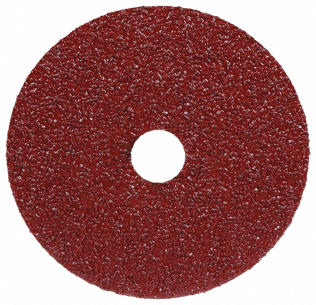 DISQUE DE PNÇ,SÉRIE 3M PRECISION,GRAIN 36,12 000 TR/MIN,BORDEAUX,5 X 7/8 PO,FIBR CÉR