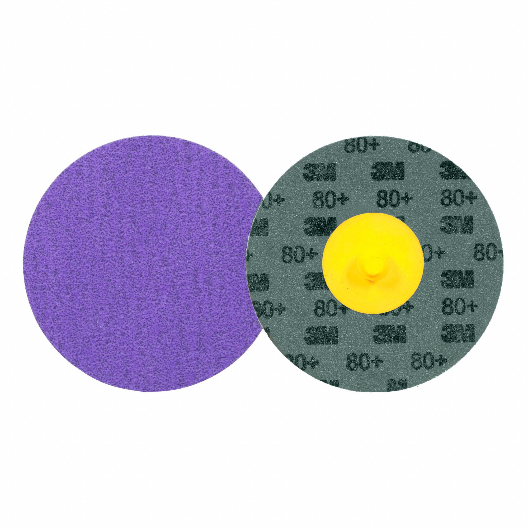 ROLOC DISC 1184F 80+ YF TR PURPLE 3IN