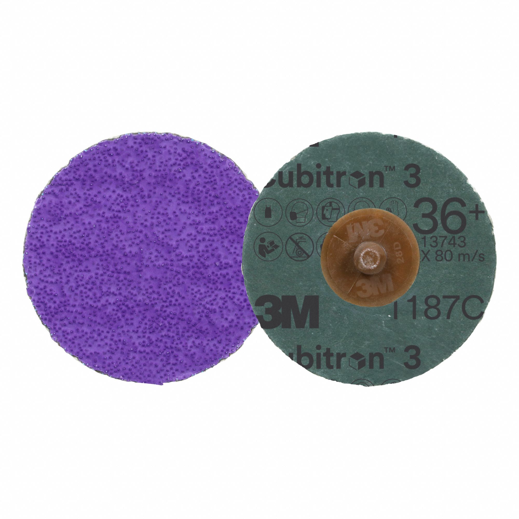 DISC,2 IN,25,000 RPM,PURPLE,CERAMIC