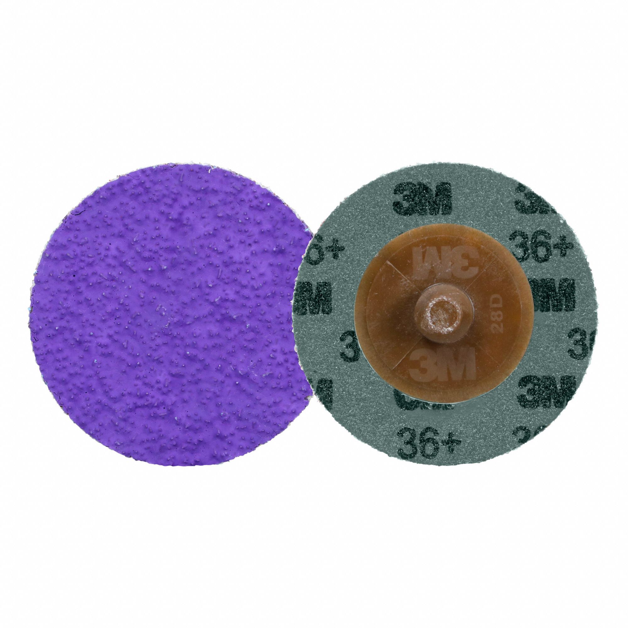 ROLOC DISC 1184F 36+ YF TR PURPLE 2IN