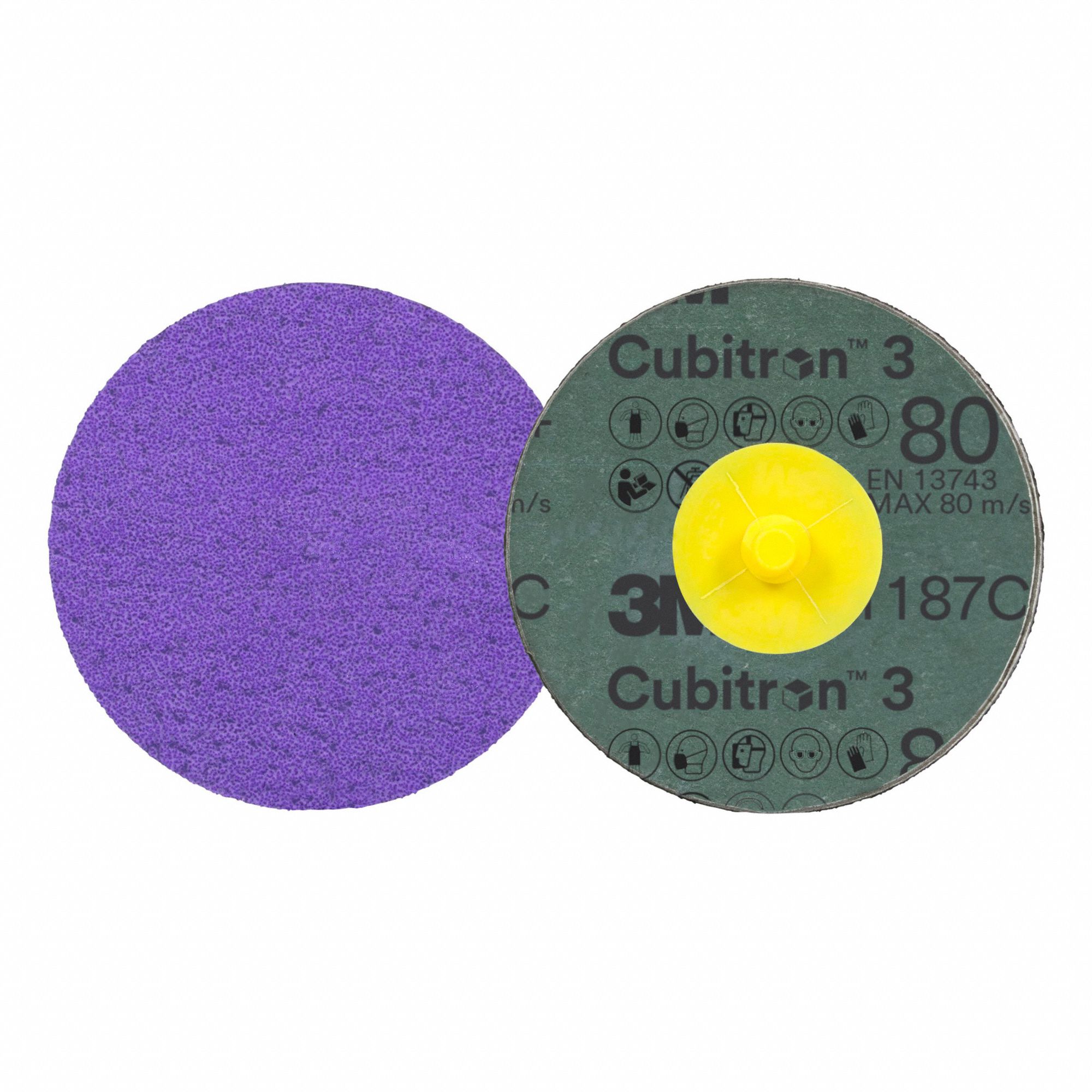 DISC,4 IN,12,000 RPM,PURPLE,CERAMIC